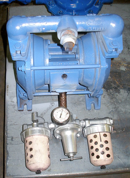 ITT- MARLOW 1" Air Diaphragm Pump,